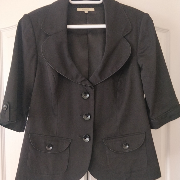 RW&CO Black Blazer, Size 10 - Picture 3 of 4